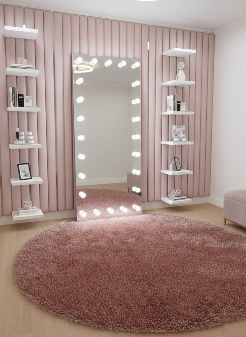 Espejo moderno sin marco